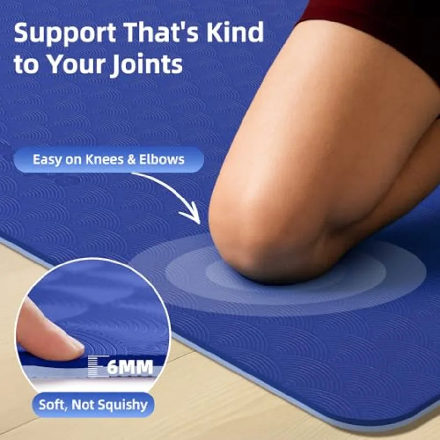 Extra Large Yoga Mat Non Slip TPE Thick Home