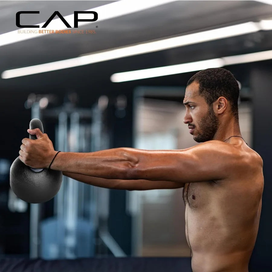 Cast Iron Competition Kettlebell Strength Training Durable Solid Weight