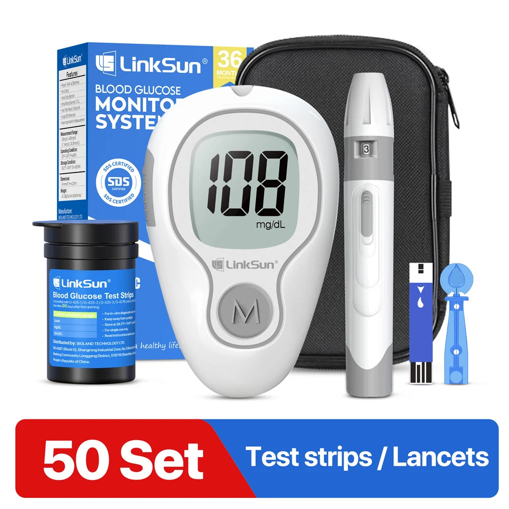 Blood Glucose Monitor Diabetes Testing Machine Meter Fast Results