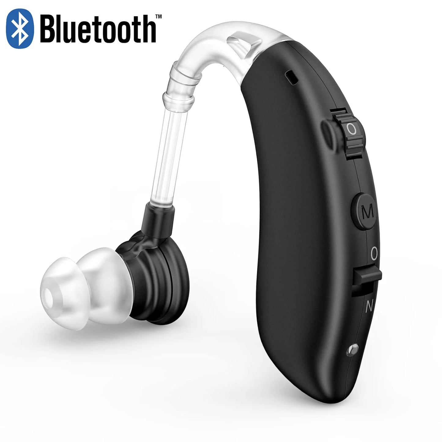 Rechargeable Digital Hearing Aid Adjustable Tone Sound Amplifier Portable