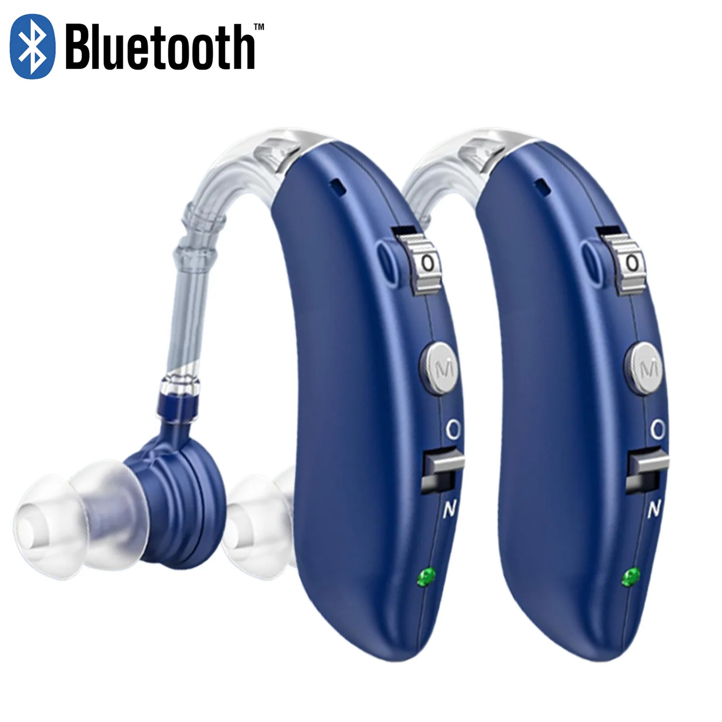 Rechargeable Digital Hearing Aid Adjustable Tone Sound Amplifier Portable