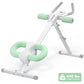 Adjustable Ab Machine Foldable Core Trainer Knee Protection Fitness