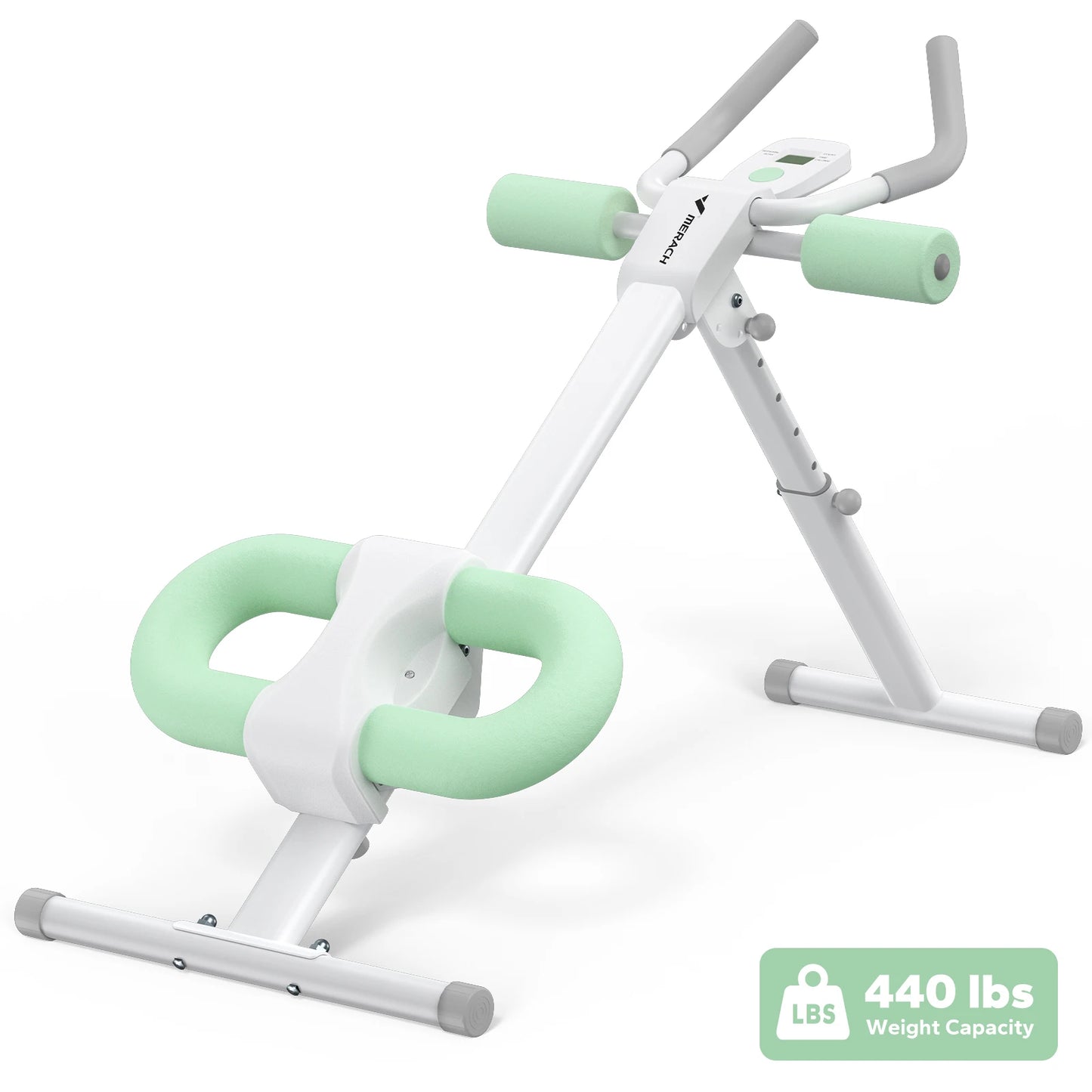 Adjustable Ab Machine Foldable Core Trainer Knee Protection Fitness