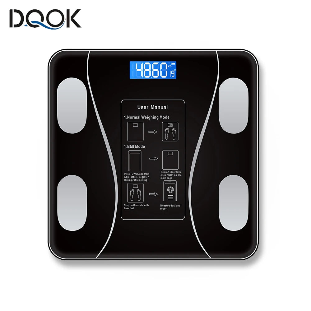 Smart Body Fat Scale Bluetooth Digital Weight Composition Analyzer