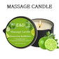 Massage Oil Candle Aromatherapy Stress Relief Skin Moisturizing Luxury