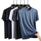 Mens Running Quick Dry T Shirt Breathable Outdoor Sports