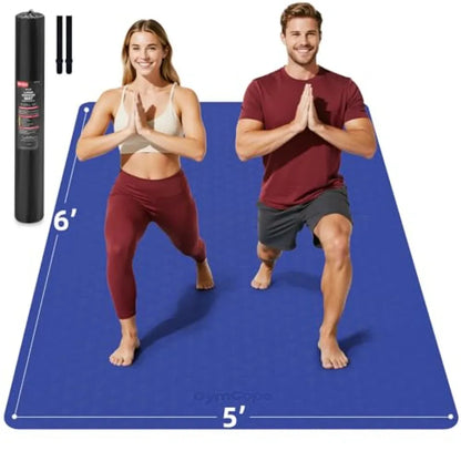 Extra Large Yoga Mat Non Slip TPE Thick Home