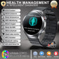 Smart Watch Sapphire Glass Health Tracker ECG Blood Pressure