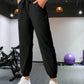 Women's Loose Running Fitness Pants Side Pockets Yoga Joggers