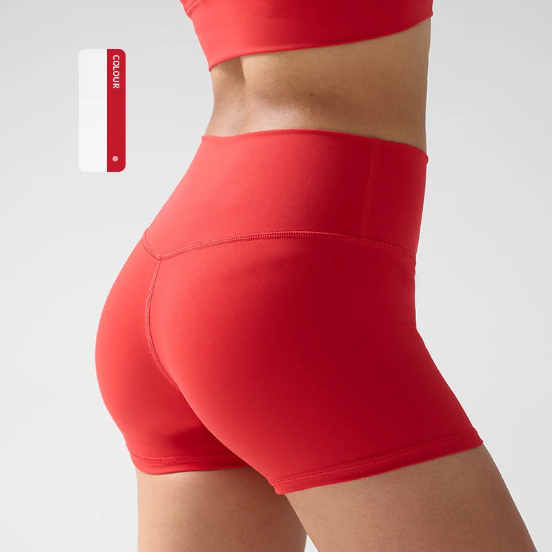 Women's High Waisted Yoga Shorts Quick Dry Fitness Leggings