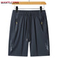 Mens 3XL Quick Dry Jogging Shorts Breathable Lightweight Summer