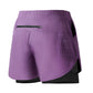 Mens Quick Dry Double Layer Running Shorts Fitness Workout