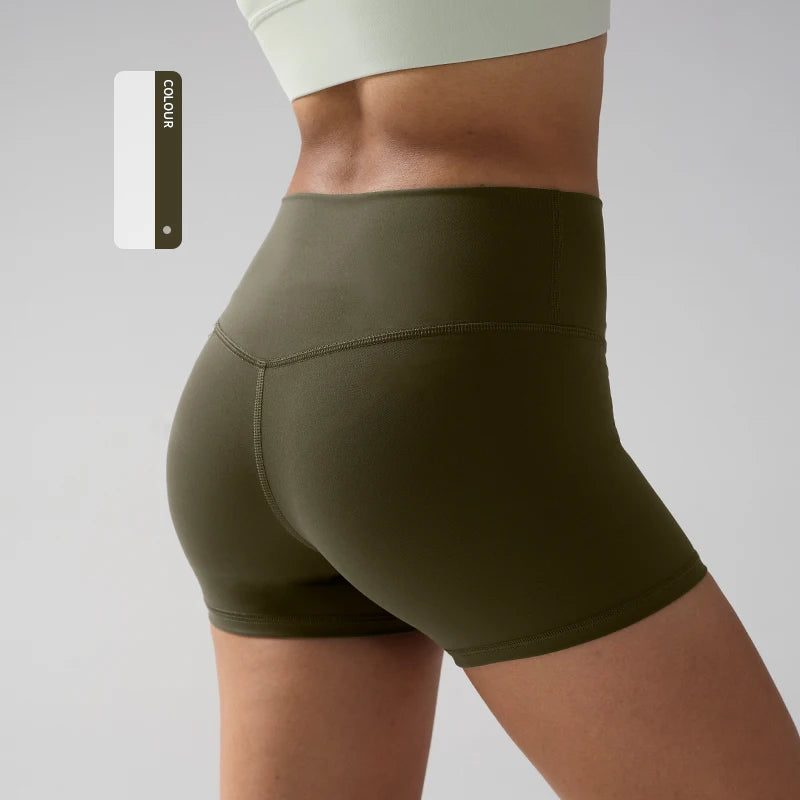 Women's High Waisted Yoga Shorts Quick Dry Fitness Leggings