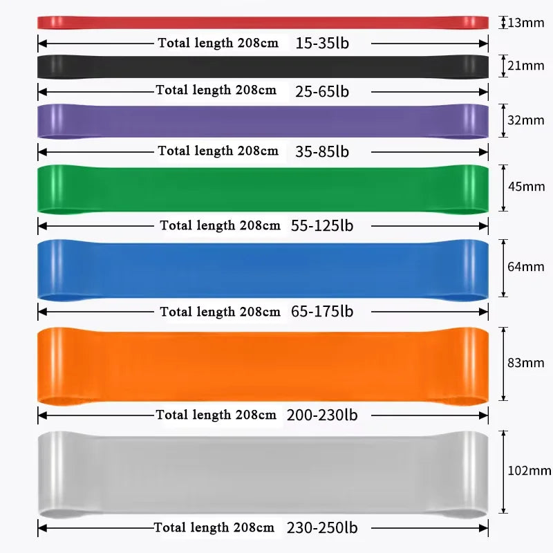 Sports Yoga Resistance Bands Fitness Pull Belt Stretch Exercise