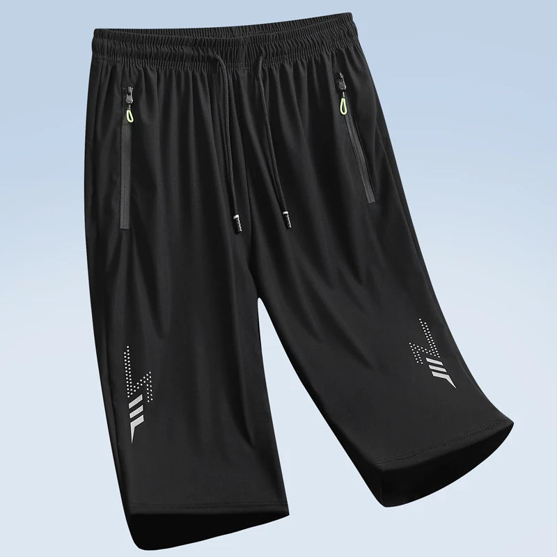 Mens 3XL Quick Dry Jogging Shorts Breathable Lightweight Summer