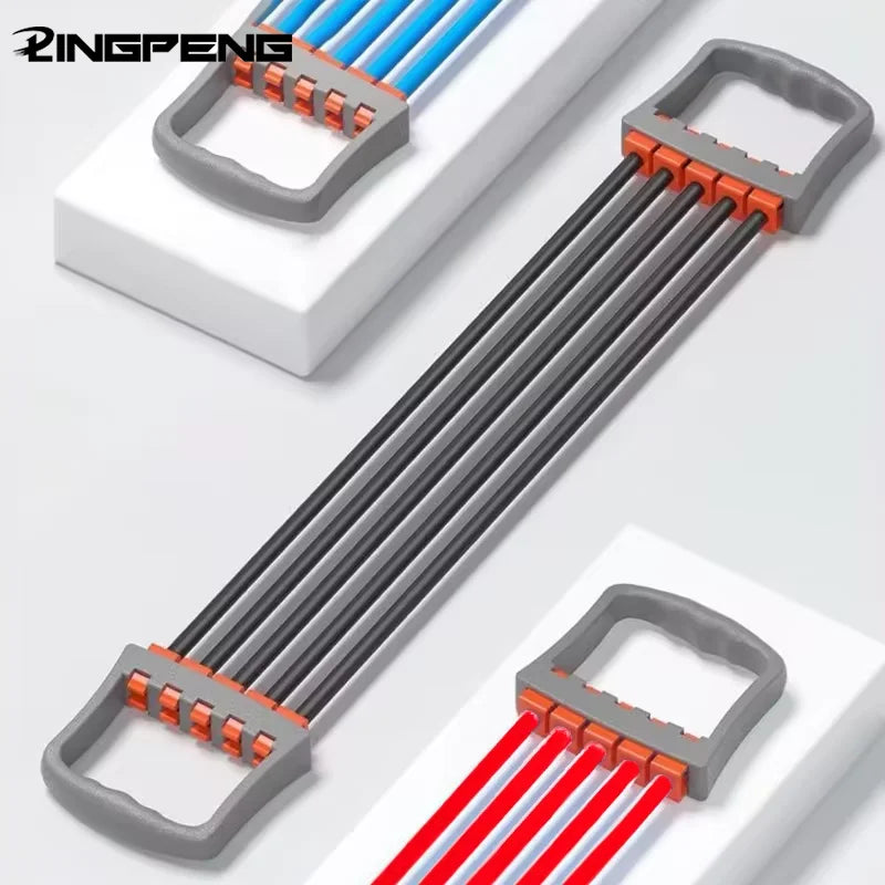 Full Body Workout Chest Expander Resistance Bands Strength Training