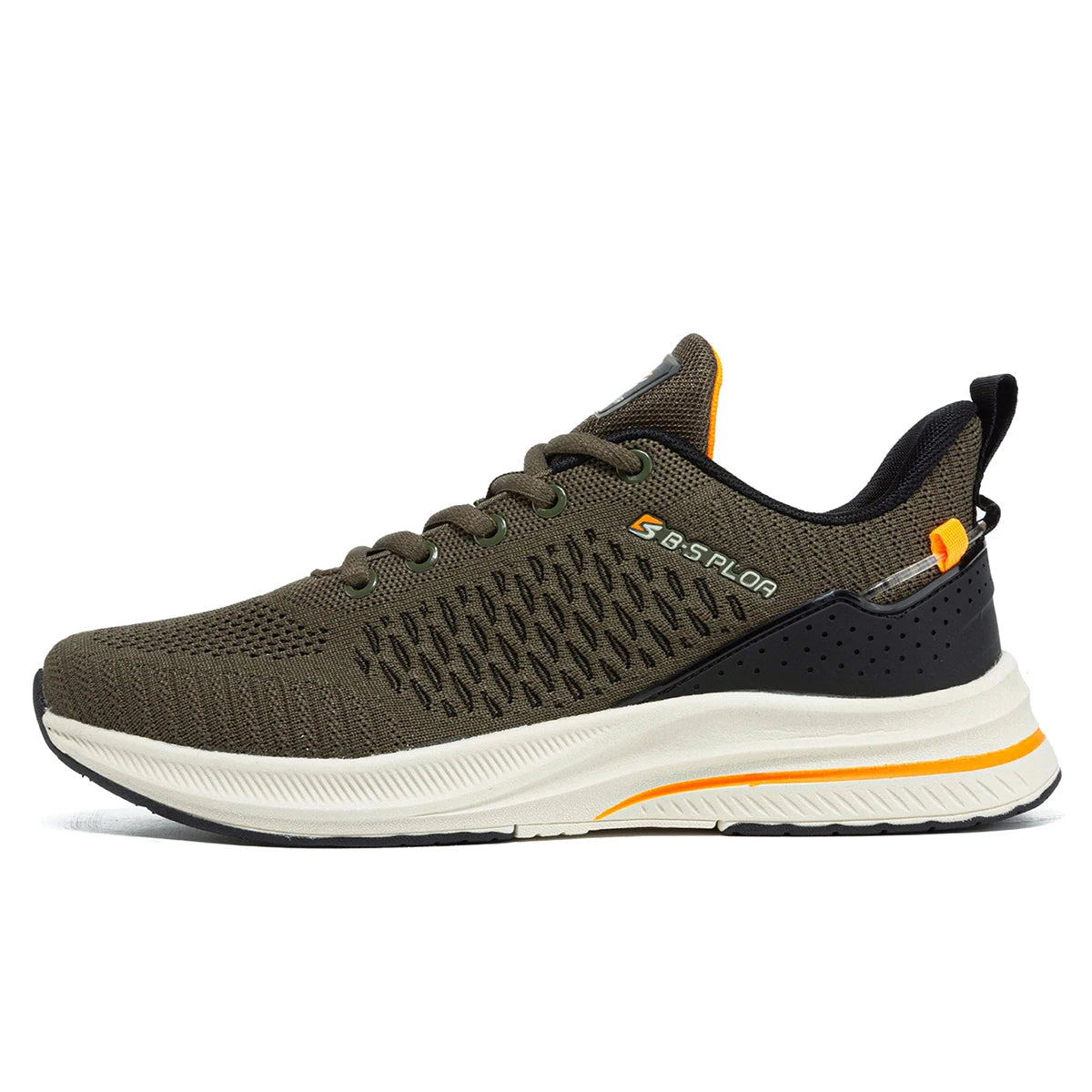 Mens Lightweight Running Shoes Breathable Mesh Casual Lace Up