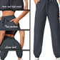 Women's Loose Running Fitness Pants Side Pockets Yoga Joggers
