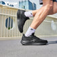 Mens Running Shoes Breathable Mesh Lightweight Shock Absorbing Sports