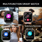 1.83 Inch Waterproof Smart Watch Call Sleep Monitor Fitness