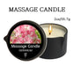 Massage Oil Candle Aromatherapy Stress Relief Skin Moisturizing Luxury