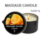 Massage Oil Candle Aromatherapy Stress Relief Skin Moisturizing Luxury