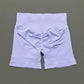 Women's High Waist Fitness Shorts Push Up Gym Workout