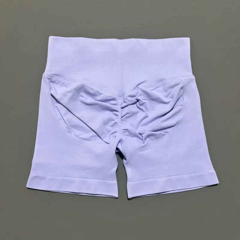 Women's High Waist Fitness Shorts Push Up Gym Workout