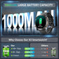 Military Smart Watch 1000mAh GPS AMOLED 10ATM Waterproof Call