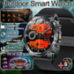 Military Smart Watch 1000mAh Battery 10ATM Waterproof Fitness Tracker