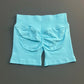 Women's High Waist Fitness Shorts Push Up Gym Workout