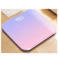 Gradient Color LED Digital Glass Weight Scale Body Balance