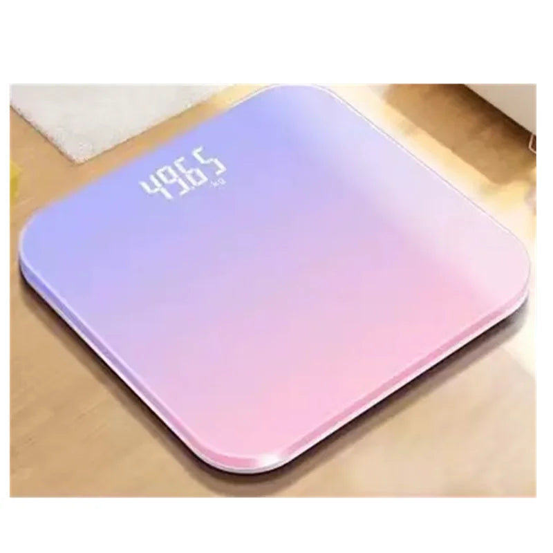 Gradient Color LED Digital Glass Weight Scale Body Balance