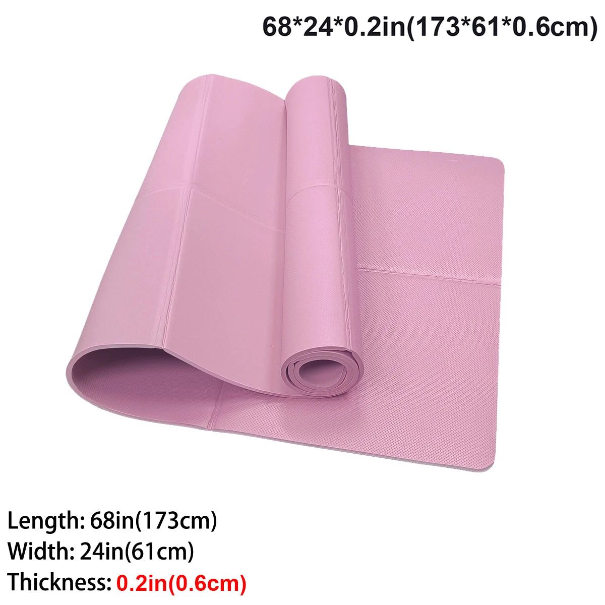 Foldable Yoga Mat Eco Friendly EVA Travel Exercise Mat