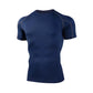 Mens Compression T Shirt Quick Dry Running Gym Workout