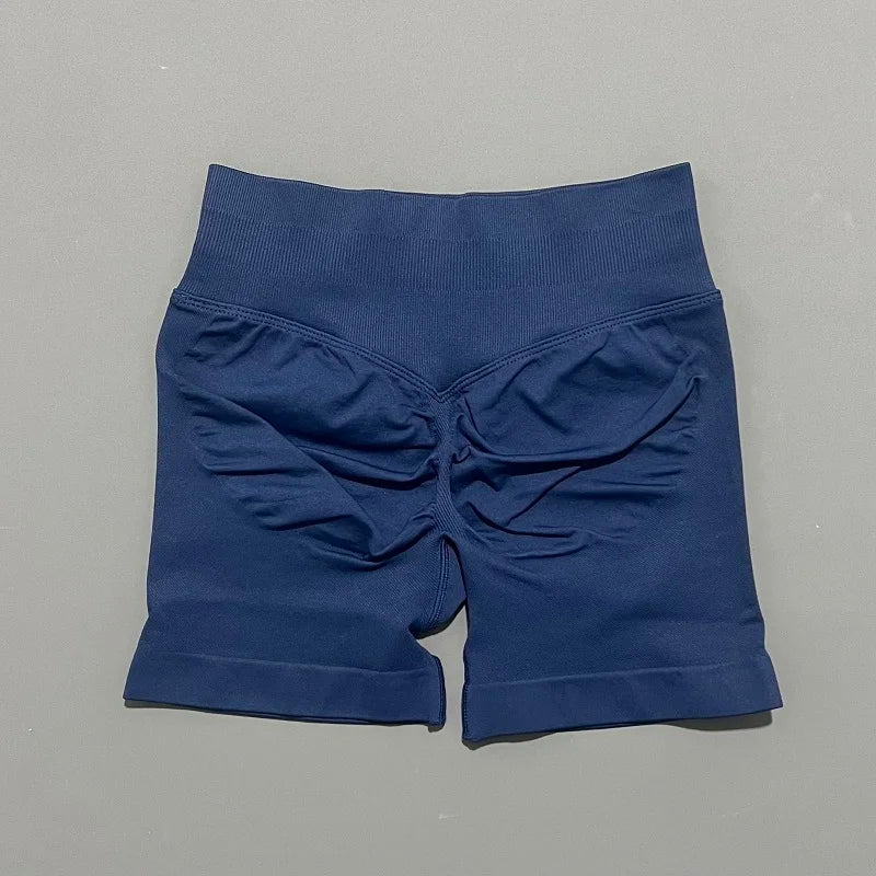 Women's High Waist Fitness Shorts Push Up Gym Workout