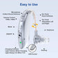 Rechargeable Digital Hearing Aid Adjustable Tone Sound Amplifier Portable