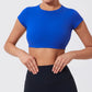 Women's Backless Crop Top Quick Dry Fitness Yoga Workout
