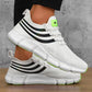 Mens Comfortable Breathable Platform Sneakers Summer Running Walking Shoes