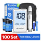 Blood Glucose Meter Kit Test Strips Lancets Diabetes