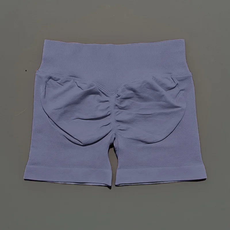 Women's High Waist Fitness Shorts Push Up Gym Workout