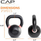 Cast Iron Competition Kettlebell Strength Training Durable Solid Weight