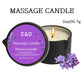 Massage Oil Candle Aromatherapy Stress Relief Skin Moisturizing Luxury