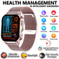 Smart Watch Uric Acid Lipid Analysis ECG Bluetooth Call