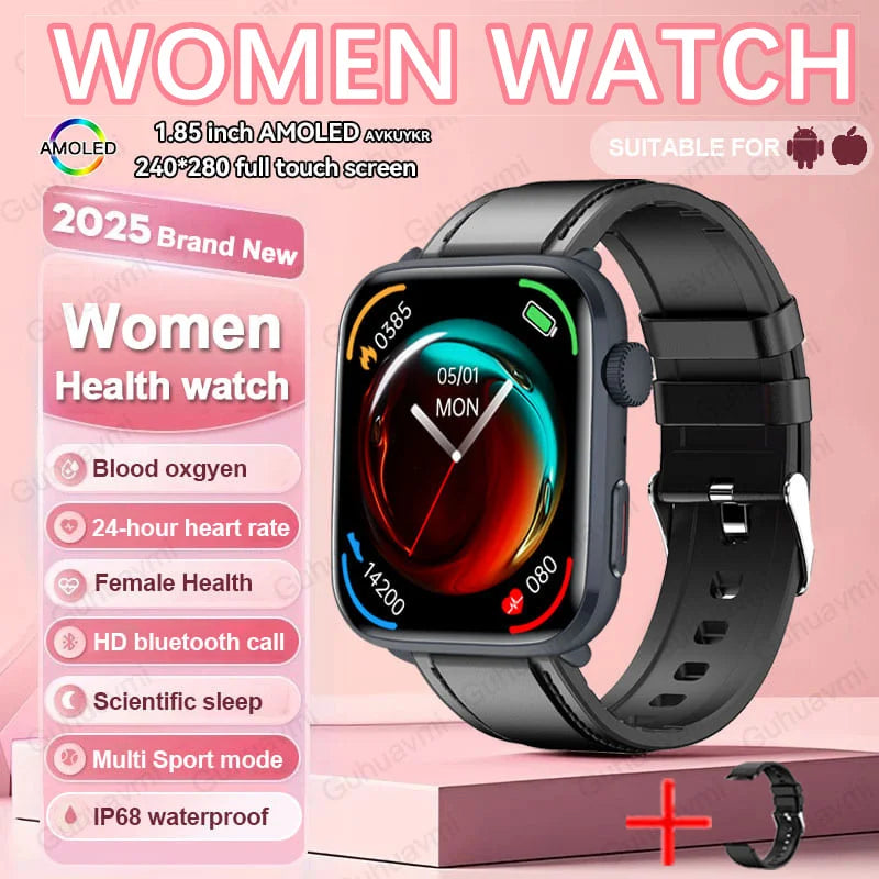 2025 AI Smart Watch Health Monitor NFC Fitness Tracker