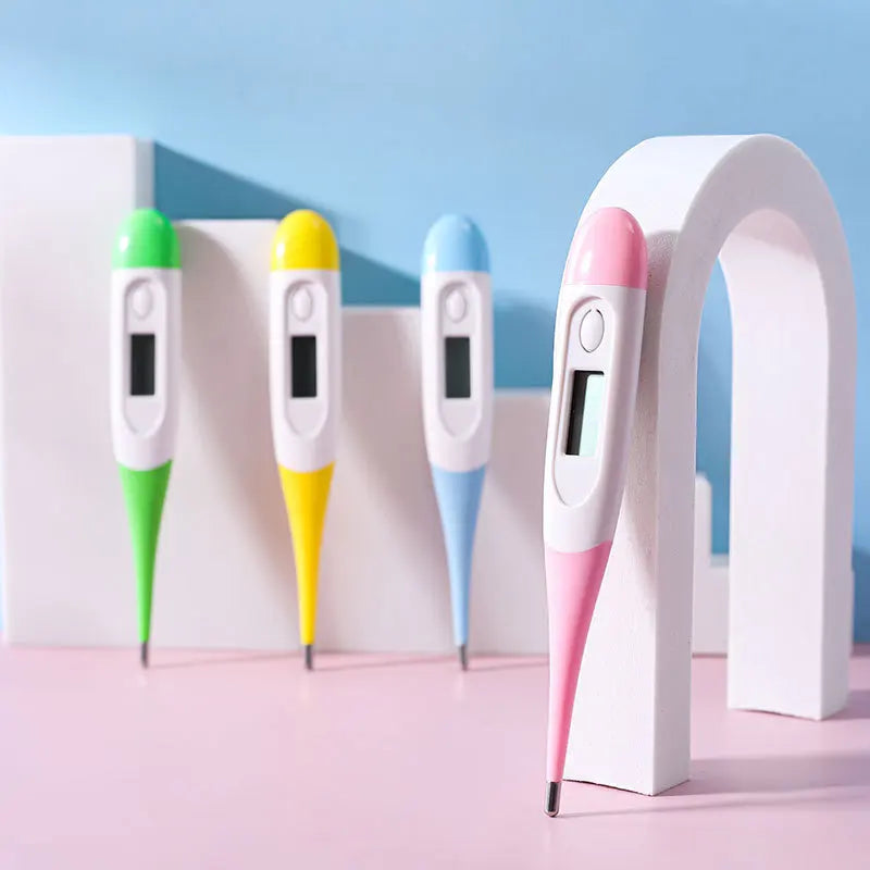 Digital Fever Thermometer Fast Reading LCD Backlit Medical Device
