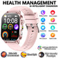 Smart Watch Uric Acid Lipid Analysis ECG Bluetooth Call