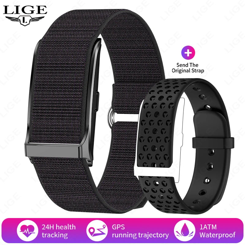 Smart Watch Fitness Bracelet Heart Rate Blood Pressure Waterproof