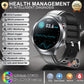Smart Watch Sapphire Glass Health Tracker ECG Blood Pressure