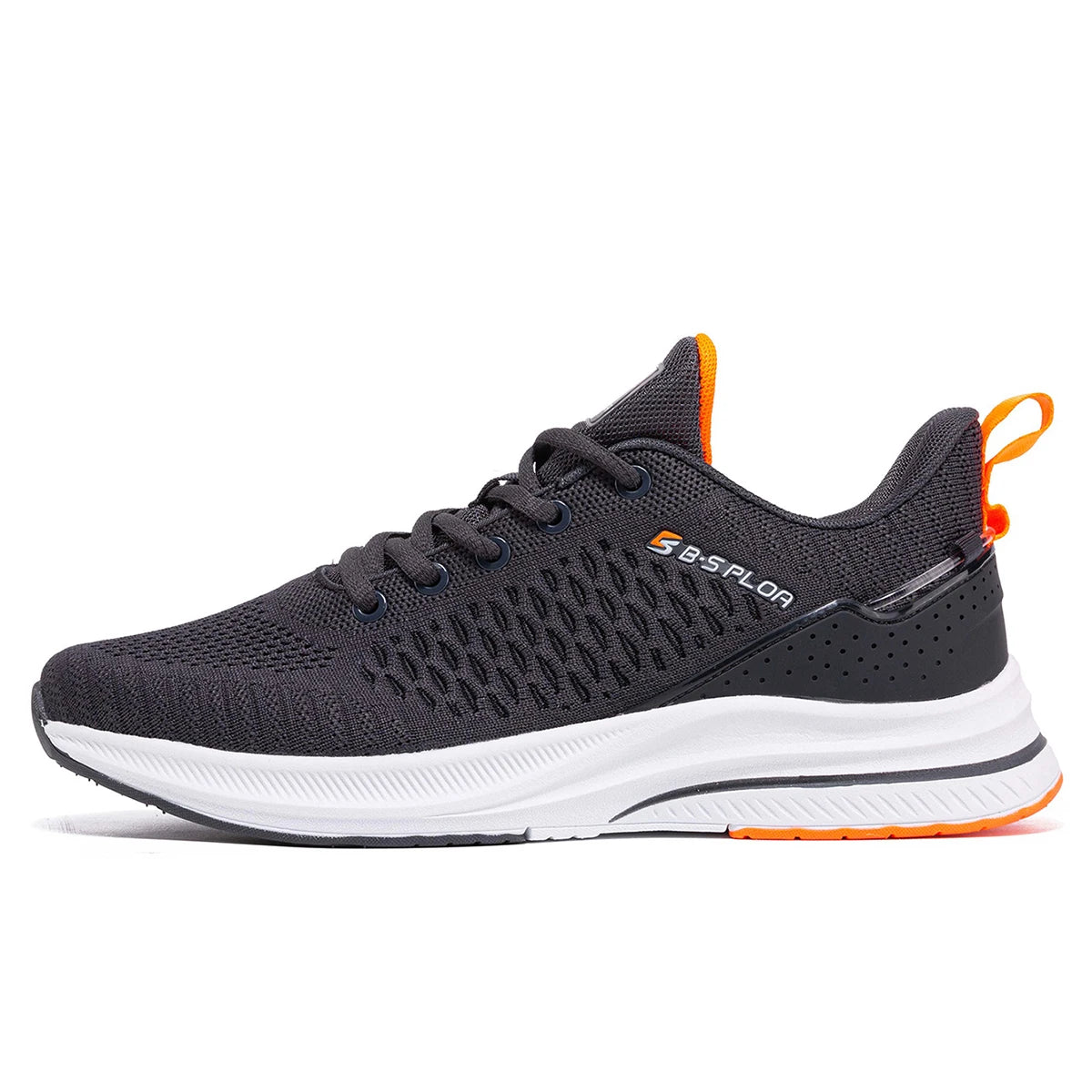 Mens Lightweight Running Shoes Breathable Mesh Casual Lace Up